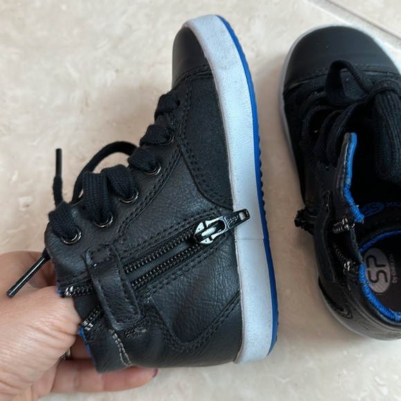 Geox kids booties high top sneakers sz 8.5 $75 - Picture 6 of 8